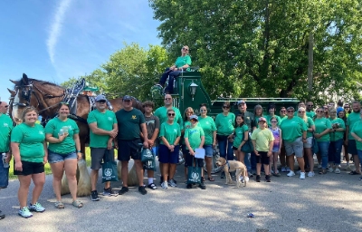 belgrade employees at the moses austin parade 2024