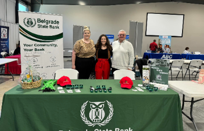 belgrade employees at the BSB MAC career day